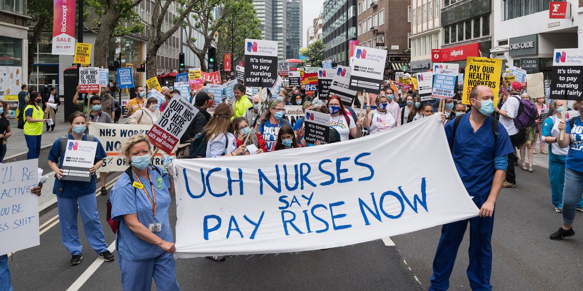 Nurses reject Labour’s paltry 5.5% pay offer