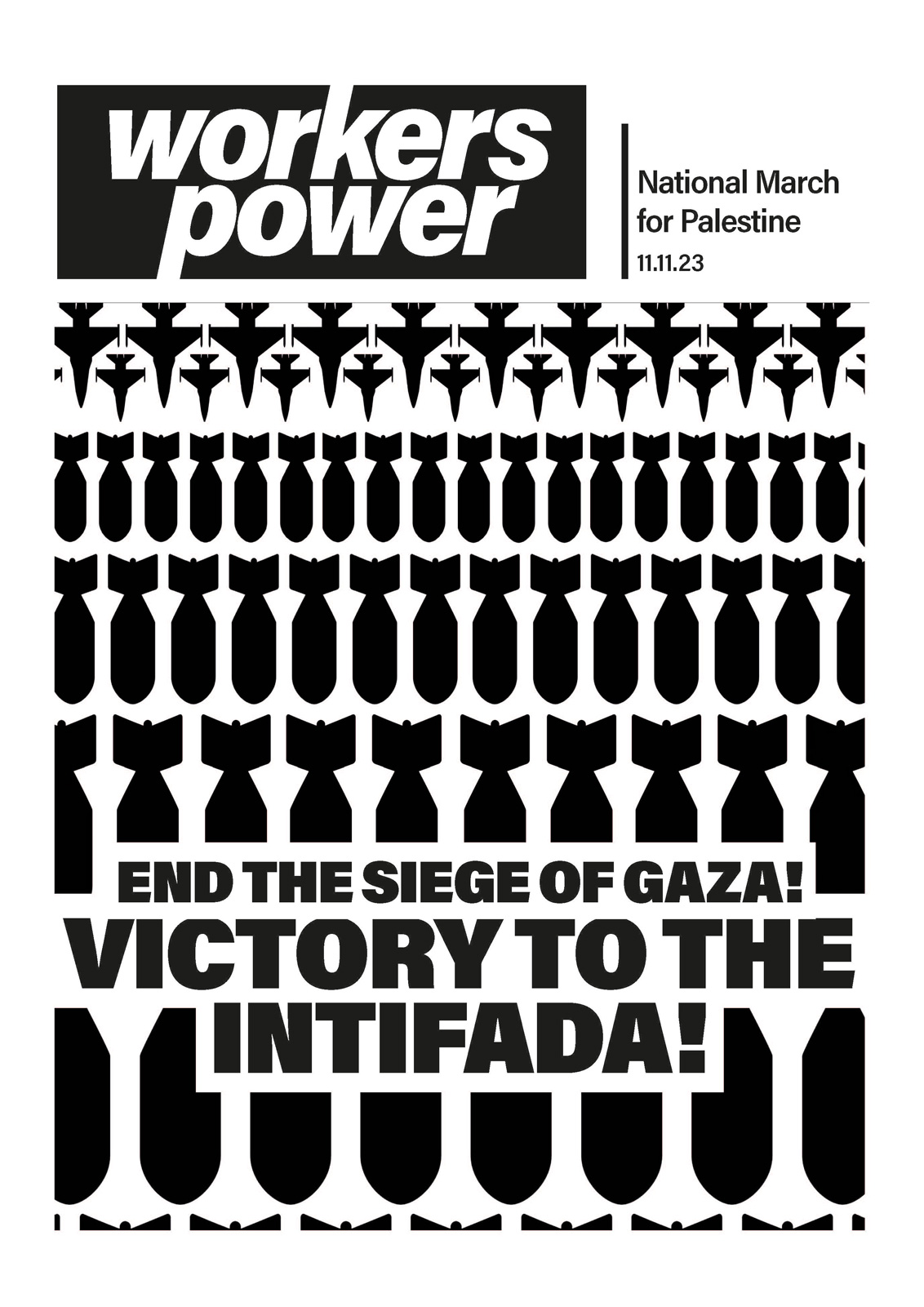 End the siege of Gaza – victory to the intifada