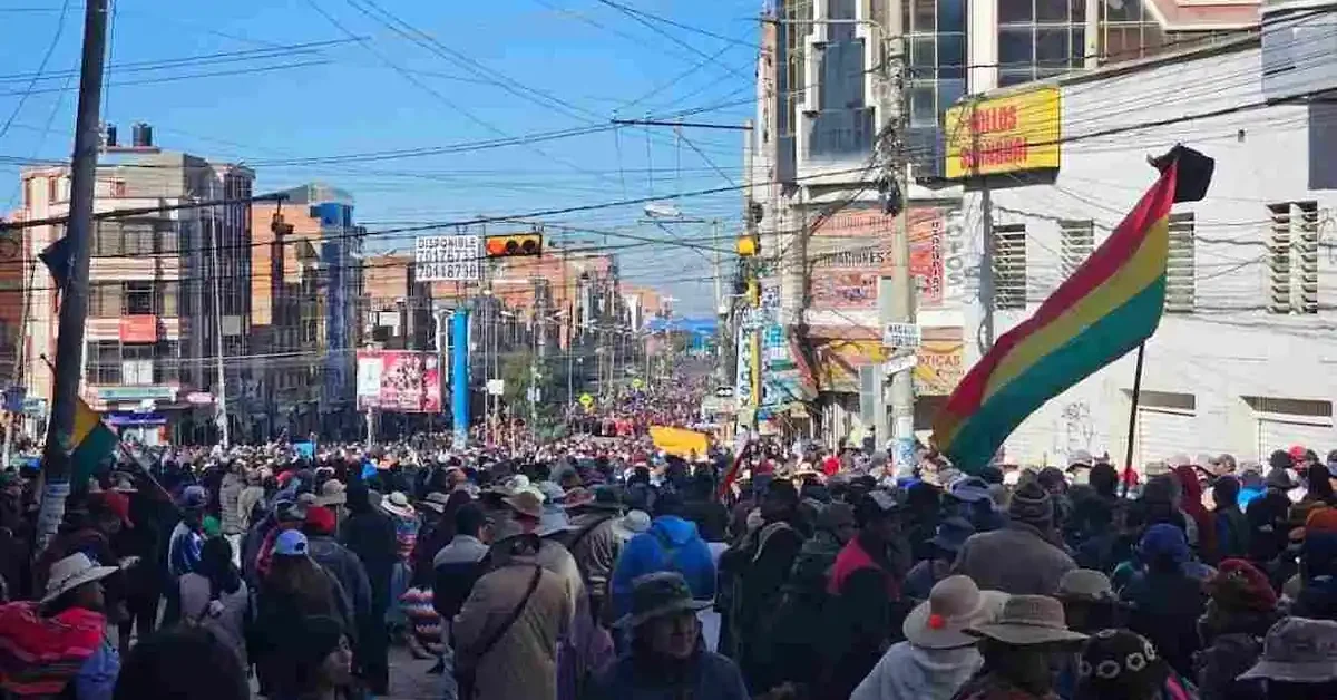 The revolutionary events in Bolivia