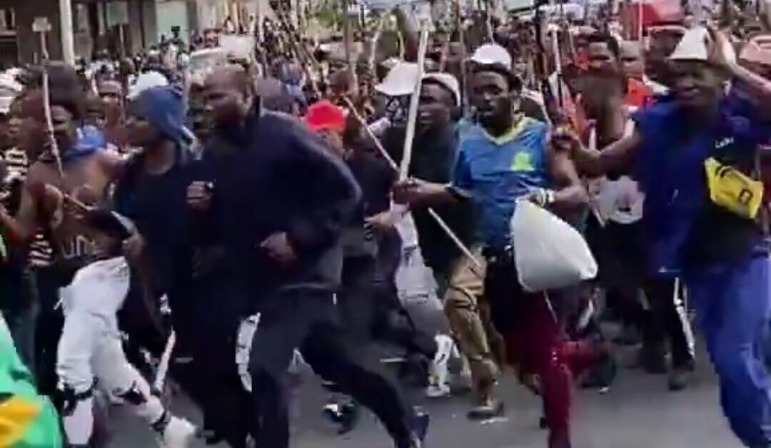 South Africa: Racist street movement attacks migrants