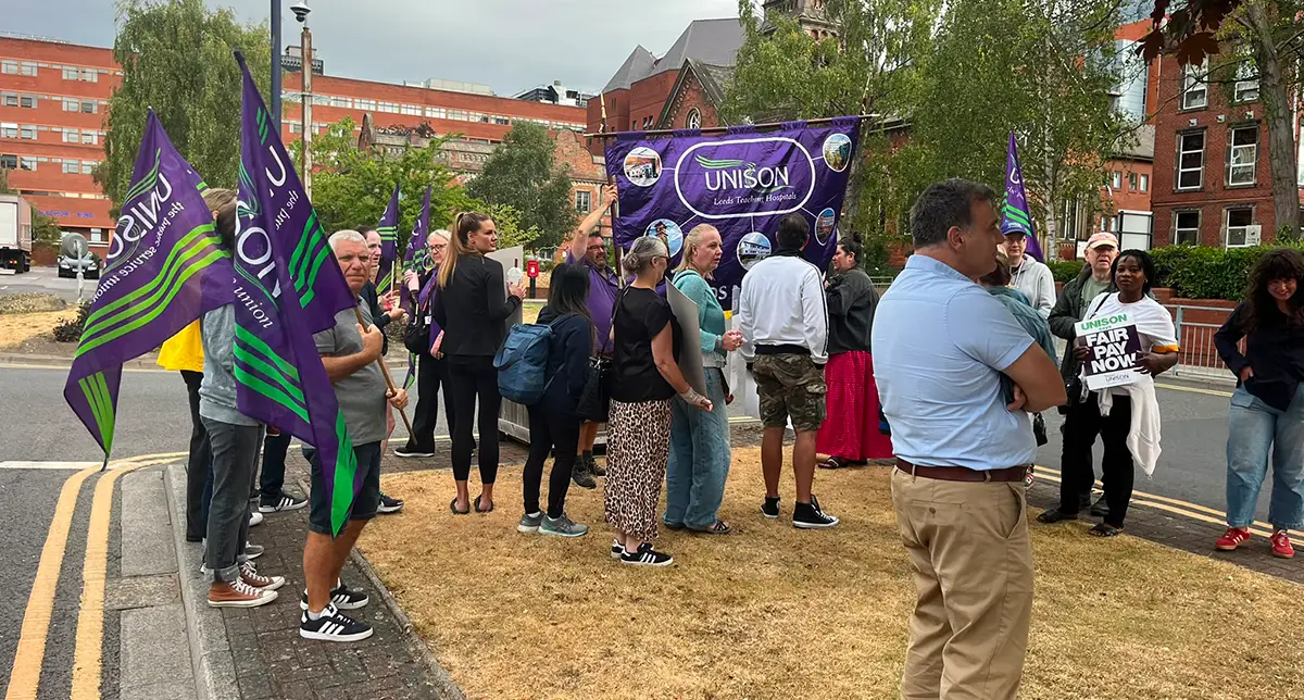Leeds perioperative assistants’ fair pay fight